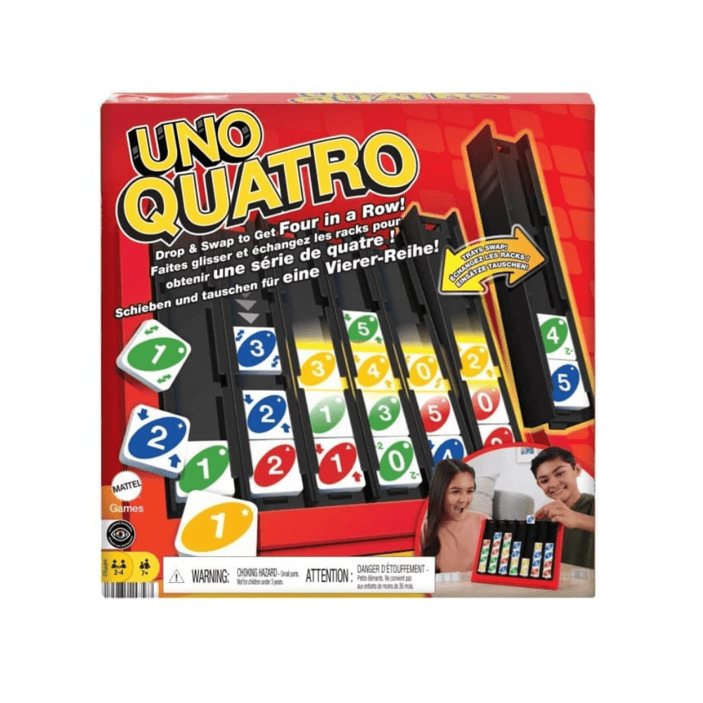 UNO QUATRO Card Game