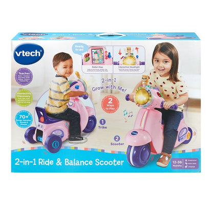 VTech Ride & Balance Pink Scooter