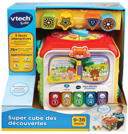 Vtech Baby Super Cube Des Decouvertes