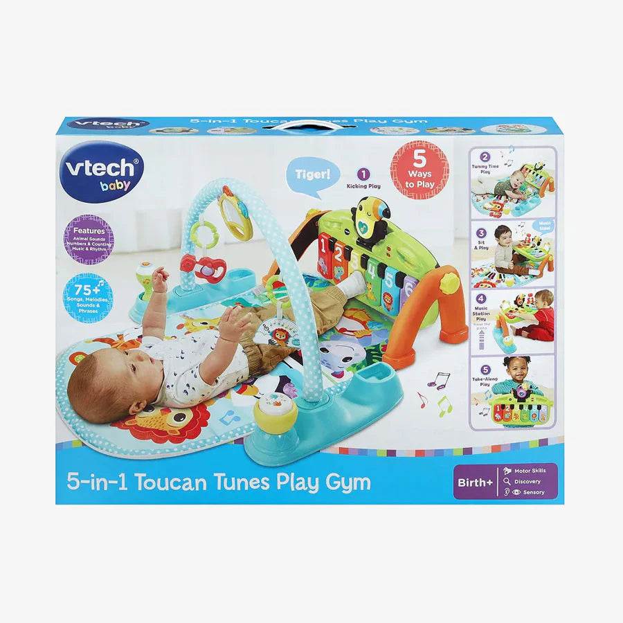 Vtech Baby Tap Tap Piano 5-in-1 Tapis Evolutif