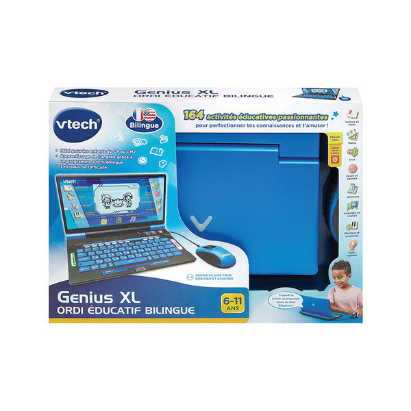 Vtech Genius XL Bilingual French English Educational Computer
