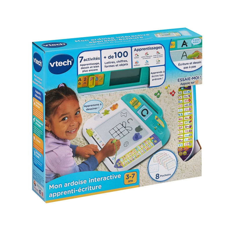 Vtech Mon ardoise interactive apprenti-ecriture, French
