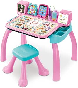 Vtech Magi Bureau Interactif et musical 6-en-1 Rose