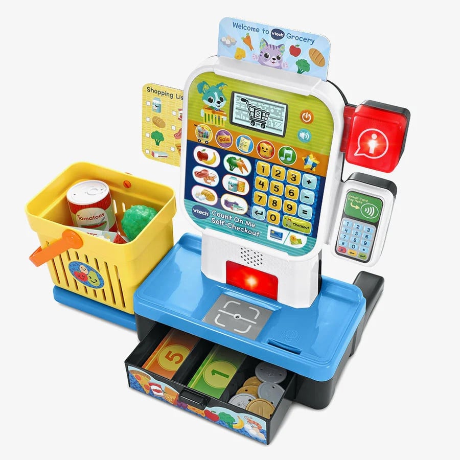 Vtech Super Caisse Enregistreuse Magic Scan - French