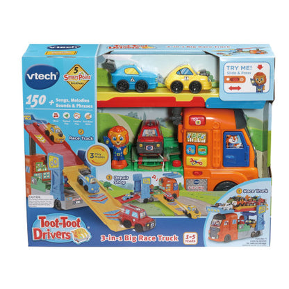 Vtech Toot Toot Drivers 3-in-1 Big Race Truck