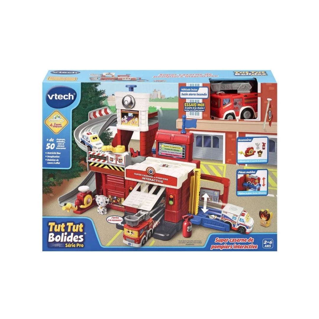 Vtech Tut Tut Bolides Super Interactive Fire Station