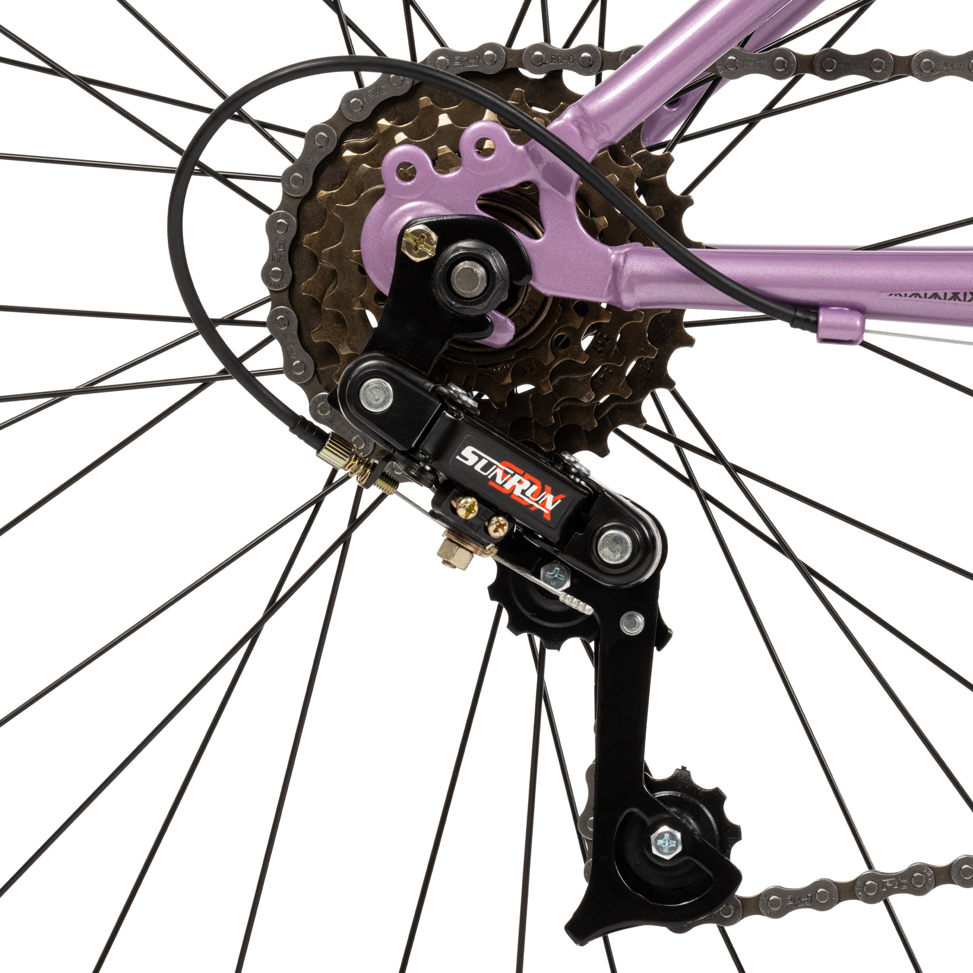 Huffy Granite 24-Inch Lilac Bicycle - Wild Willy