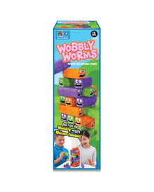 Wobbly Worms Tower Balancing Game - Wild Willy
