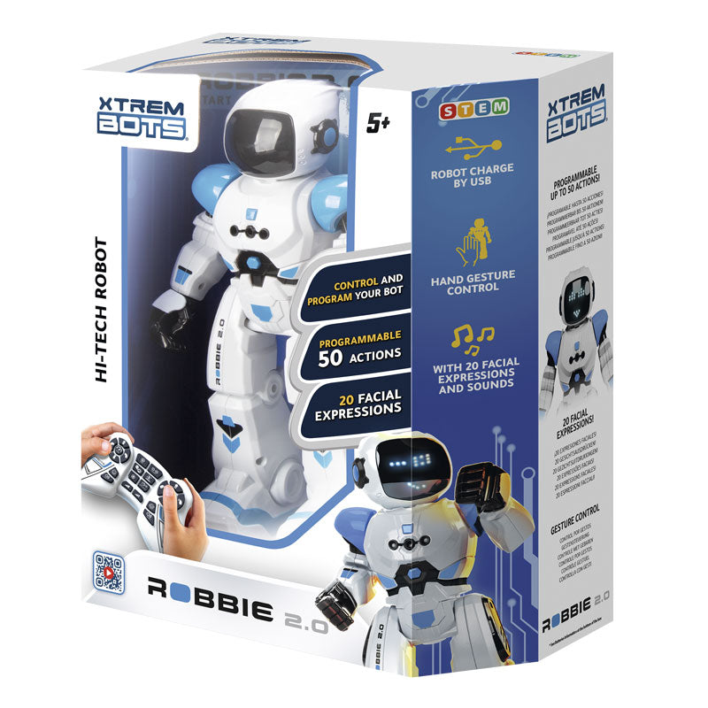 Xtrem Bots Robbie 2.0 Remote Control Robot