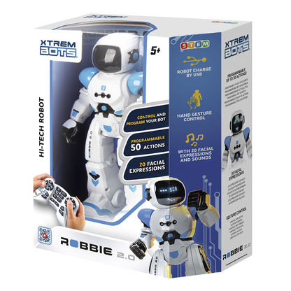 Xtrem Bots Robbie 2.0 Remote Control Robot