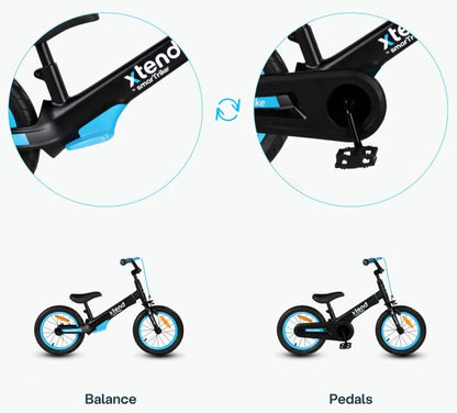 SmarTrike Xtend Bike 3 in 1 Balance Bike to Pedal Bicycle - Wild Willy