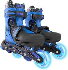 Yvolution Neon Combo Skates Blue Size 34-37