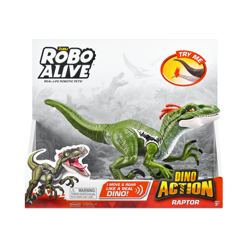 ZURU Robo Alive Dino Action Raptor