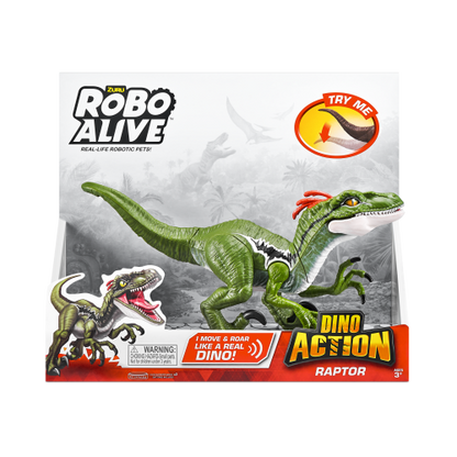 ZURU Robo Alive Dino Action Raptor
