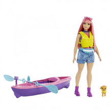 BARBIE Camping with Puppy & Kayak