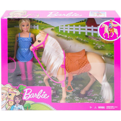 Barbie Doll & Horse