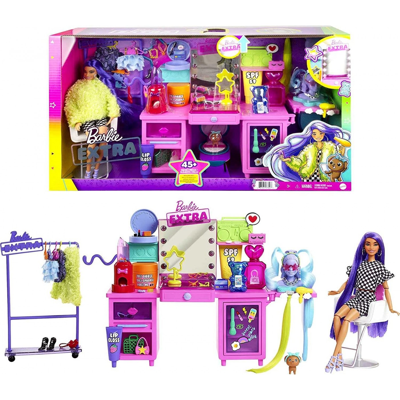 Barbie Extra Vanity Playset