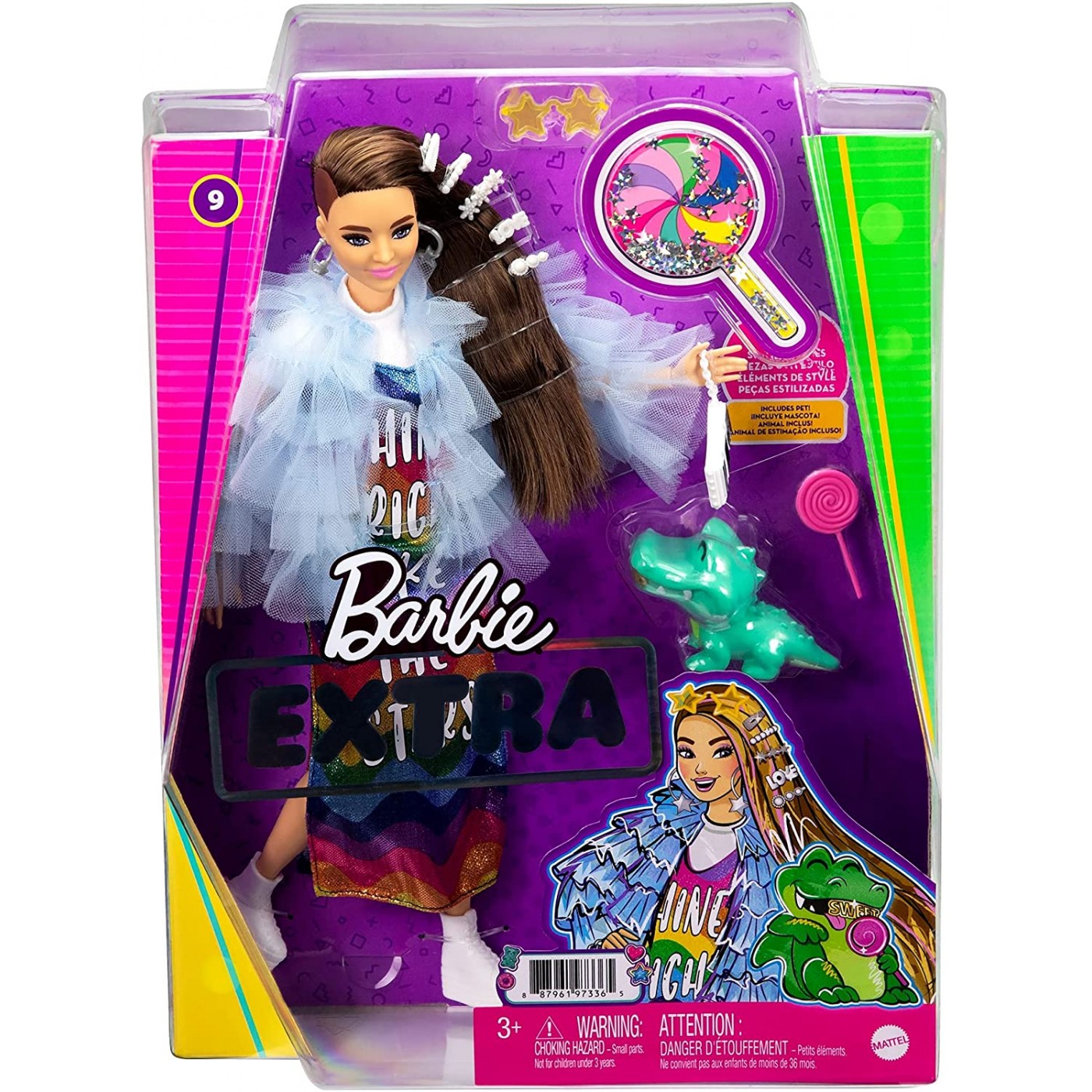 BARBIE EXTRA SHINE BRIGHT & LOLLYPOP