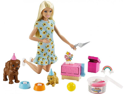 Barbie Doll Puppy Party
