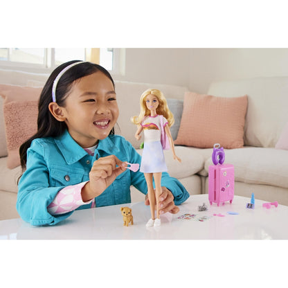 Barbie Travel Doll With Accessories