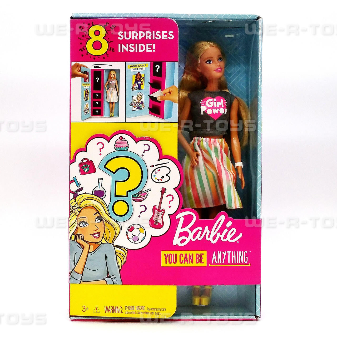 Barbie You Can Be Anything Girl Power Doll