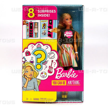 Barbie You Can Be Anything Girl Power Doll