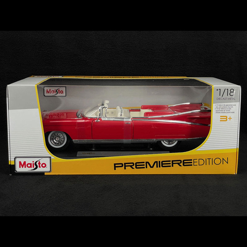 MAISTO 1:18 Red Cadillac Eldorado