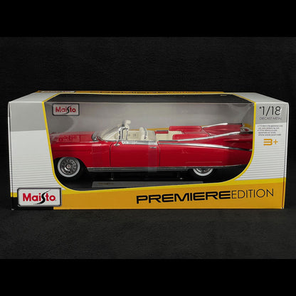 MAISTO 1:18 Red Cadillac Eldorado