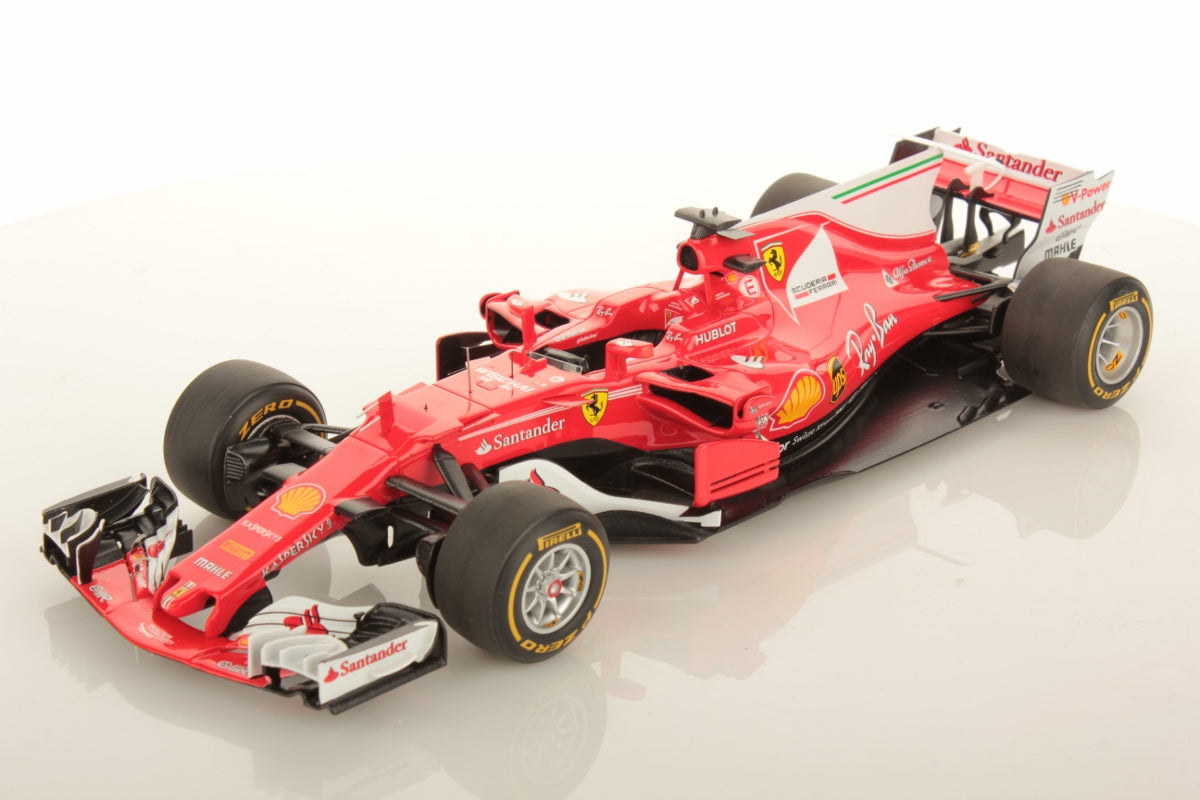Bburago F1 Ferrari 2017 SF70H S. Vettel Diecast 1:18 - Wild Willy