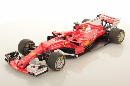 Bburago F1 Ferrari 2017 SF70H S. Vettel Diecast 1:18 - Wild Willy