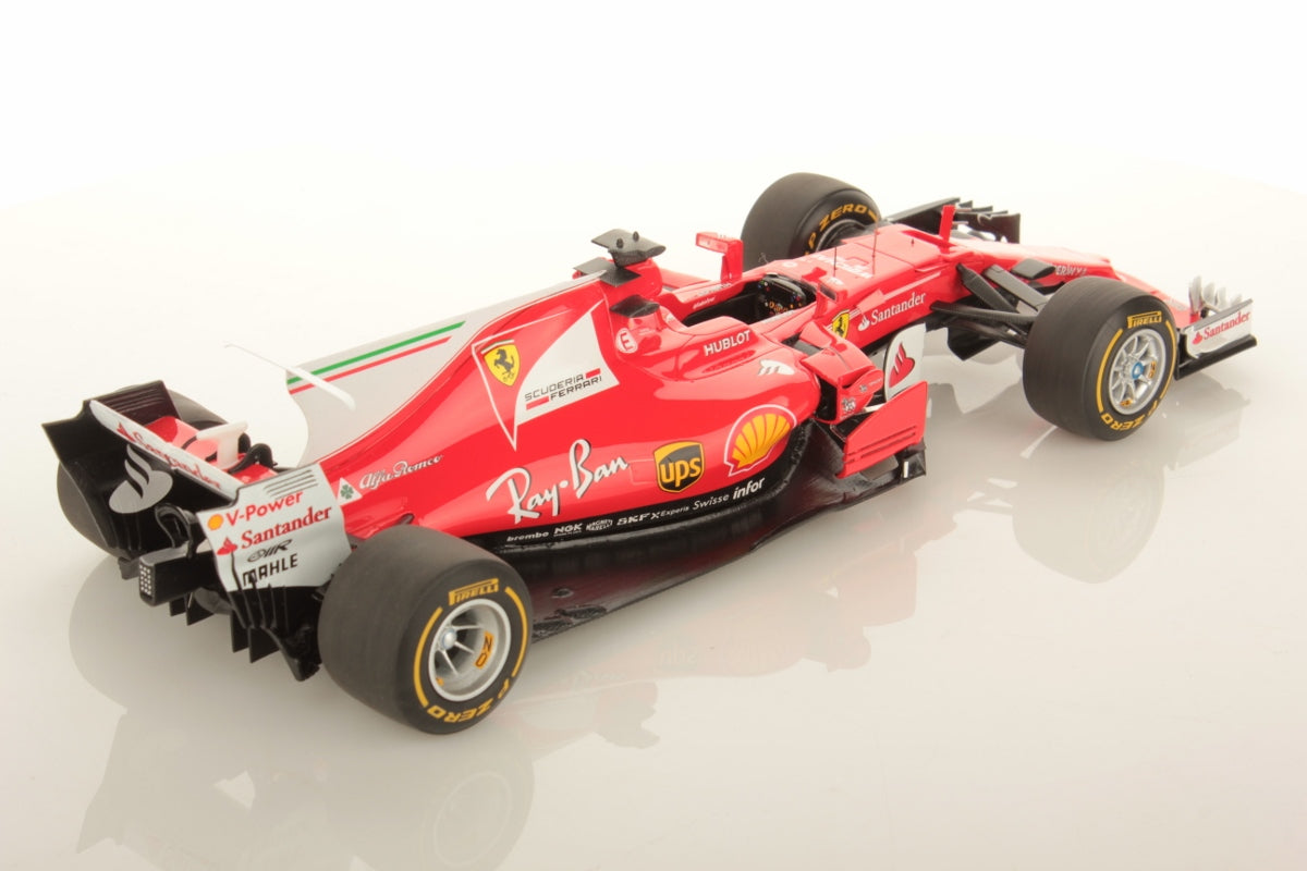 Bburago F1 Ferrari 2017 SF70H S. Vettel Diecast 1:18 - Wild Willy