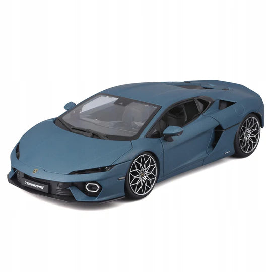 BBurago 1:18 Diecast Model 2024 Lamborghini Temerario Matte Blue - Wild Willy