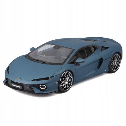 BBurago 1:18 Diecast Model 2024 Lamborghini Temerario Matte Blue - Wild Willy