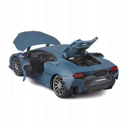BBurago 1:18 Diecast Model 2024 Lamborghini Temerario Matte Blue - Wild Willy
