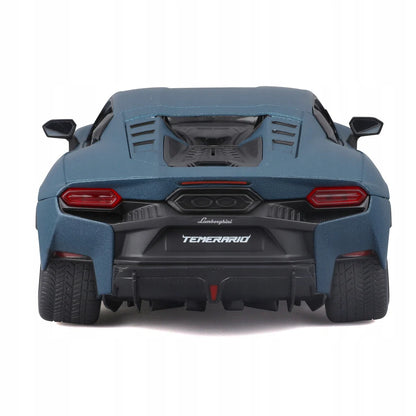 BBurago 1:18 Diecast Model 2024 Lamborghini Temerario Matte Blue - Wild Willy