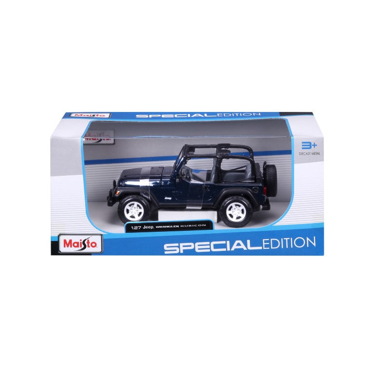 MAISTO Jeep Wrangler Rubicon 1:24 Diecast Model - Wild Willy