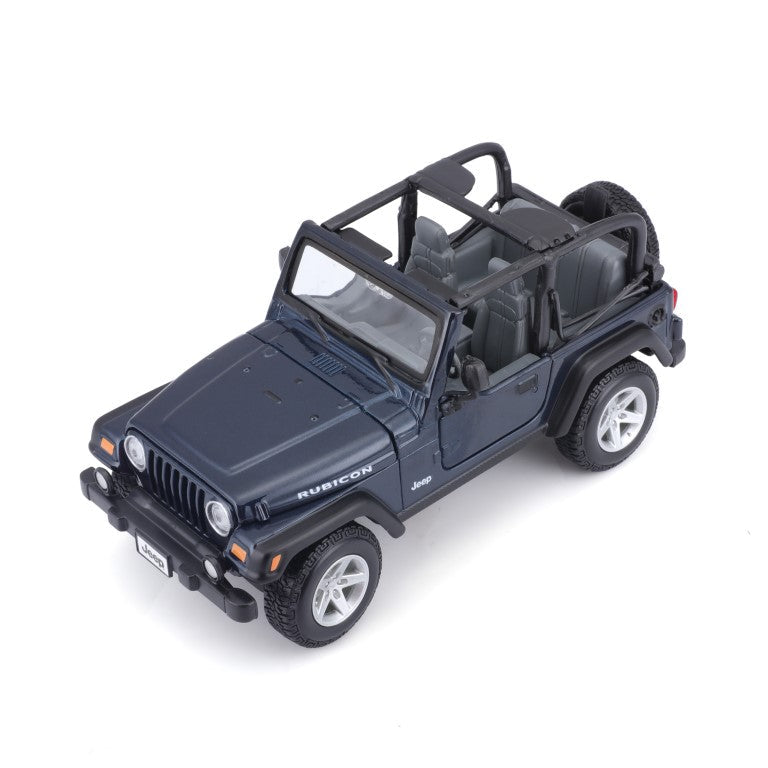 MAISTO Jeep Wrangler Rubicon 1:24 Diecast Model - Wild Willy