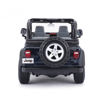MAISTO Jeep Wrangler Rubicon 1:24 Diecast Model - Wild Willy