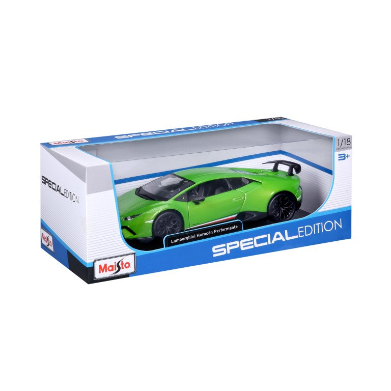 MAISTO Lamborghini Huracan Performante 1:18 Diecast Model - Wild Willy