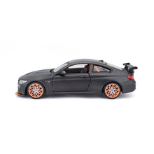 MAISTO BMW M4 GTS Metallic Flat Gray 1:24 Diecast Model - Wild Willy
