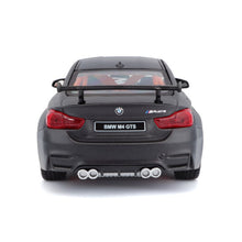 MAISTO BMW M4 GTS Metallic Flat Gray 1:24 Diecast Model - Wild Willy