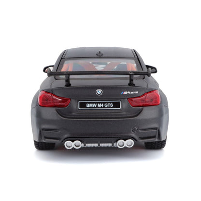 MAISTO BMW M4 GTS Metallic Flat Gray 1:24 Diecast Model - Wild Willy