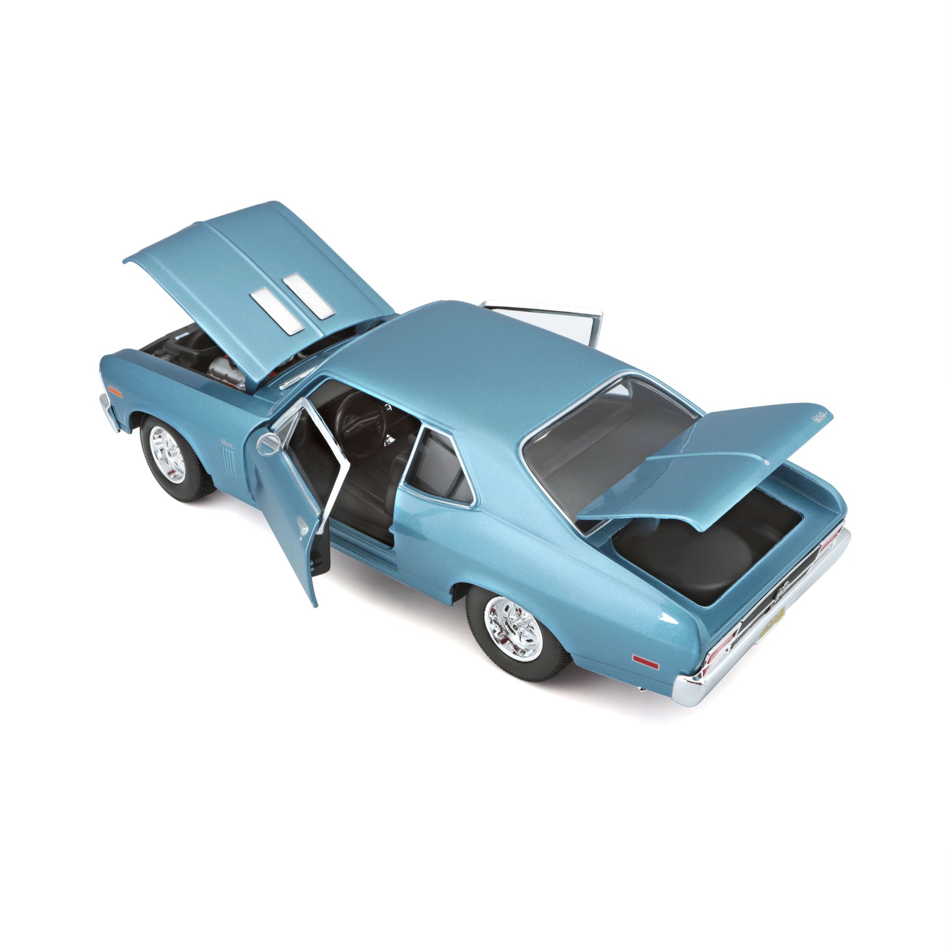 Maisto Chevrolet Nova SS Coupe '70  1:18 Diecast model - Wild Willy
