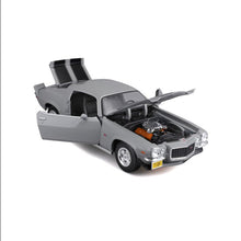 Maisto 1971 Chevrolet Camaro Gray 1:18 Diecast Model - Wild Willy