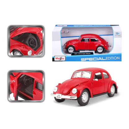 Maisto Volkswagen Beetle 1:24 Scale Red Die-Cast Model
