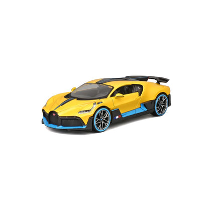 Maisto Bugatti Divo Yellow 1:24 Diecast Model - Wild Willy