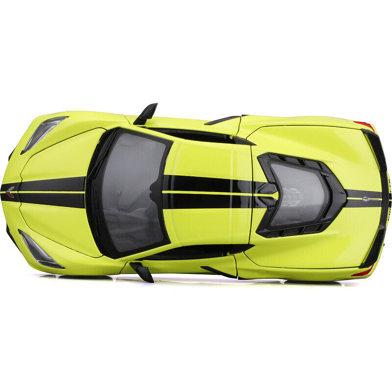 Maisto Chevrolet Corvette Stingray 2020 Yellow 1:24 Scale Model