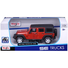 MAISTO TRUCKS JEEP WRANGLER UNLIMITED 1:24
