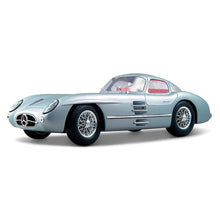 MAISTO Mercedes Benz 300 SLR Coupe Silver 1:18