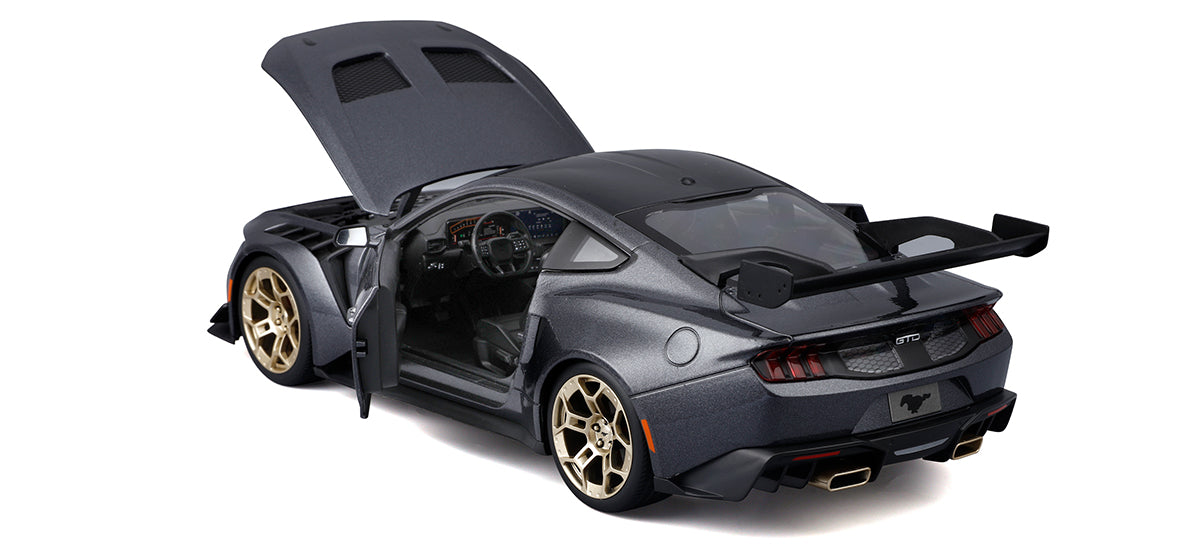 Maisto 1:18 Diecast Model 2025 Ford Mustang GTD Gray - Wild Willy